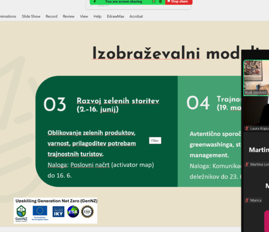 GenNZ Summer School 2025 – Slovenian Induction Marks a Green Skills Milestone